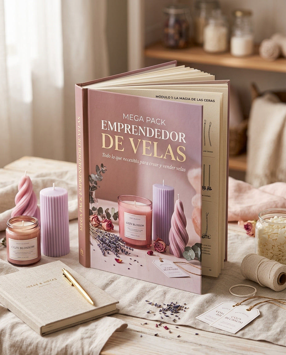 MEGA PACK EMPRENDEDOR DE VELAS